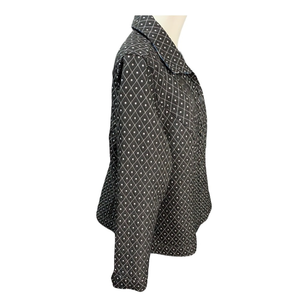 Reversible Fall Jacket With Geometric Patterns An… - image 8